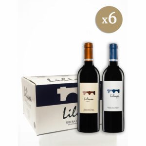 Caja de degustación Lilium Roble y Crianza. Bodegas Amaró. (6 unidades)