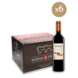 Vino Amaró (Caja de 6 unidades). Bodegas Amaró.